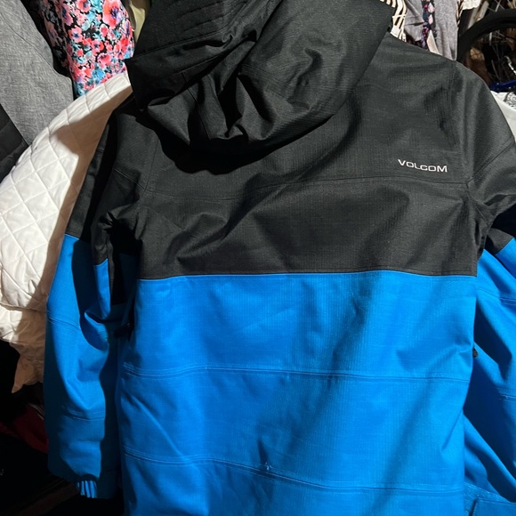 Boys Volcom True to This ski jacket blue/black Large - Picture 3 of 3